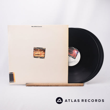 Mike Oldfield Exposed 2 x LP Vinyl Record - Front Cover & Record