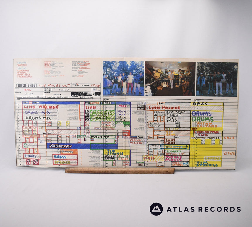 Mike Oldfield - Five Miles Out - Townhouse Gatefold LP Vinyl Record - EX/EX