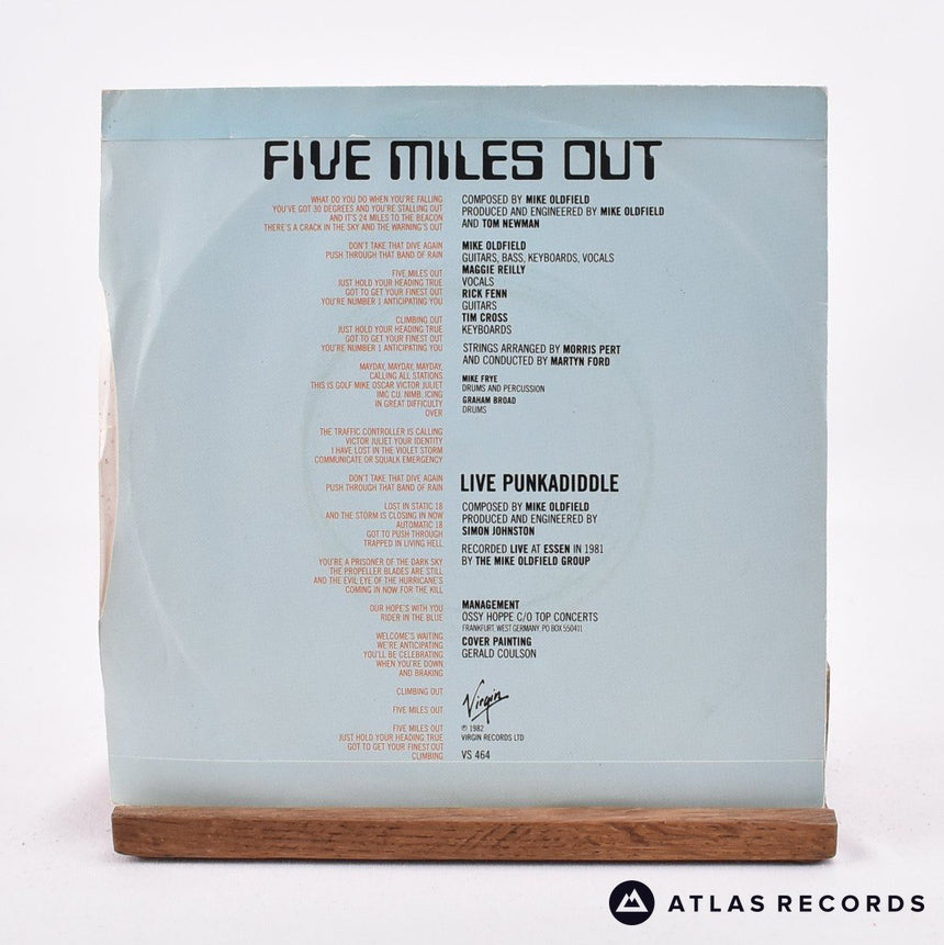 Mike Oldfield - Five Miles Out - 7" Vinyl Record - VG+/EX