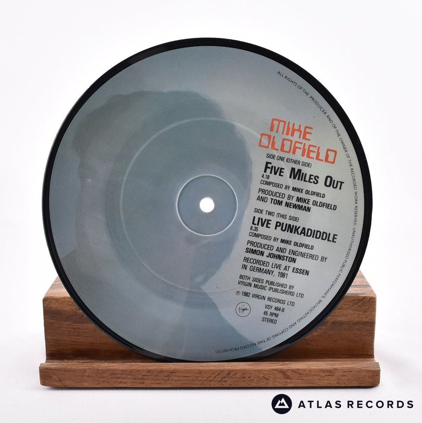 Mike Oldfield - Five Miles Out - Picture Disc 7" Vinyl Record - VG+