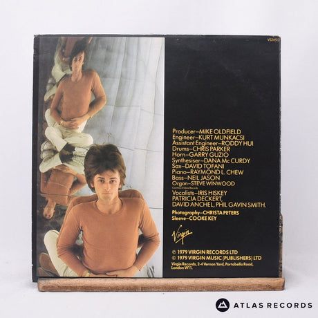 Mike Oldfield - Guilty - Opaque Light Blue 12" Vinyl Record - VG+/EX