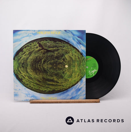 Mike Oldfield Hergest Ridge LP Vinyl Record - Front Cover & Record