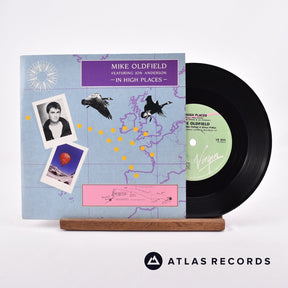 Mike Oldfield In High Places 7" Vinyl Record - Front Cover & Record