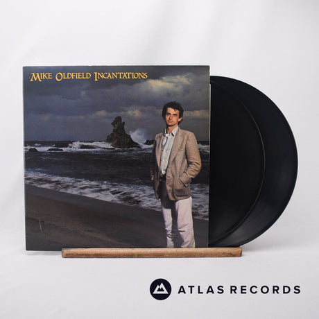 Mike Oldfield Incantations 2 x LP Vinyl Record - Front Cover & Record