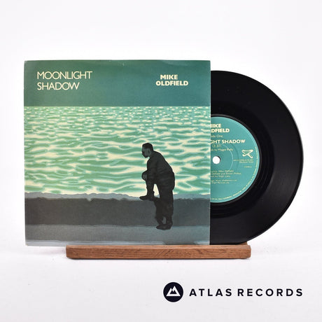 Mike Oldfield Moonlight Shadow 7" Vinyl Record - Front Cover & Record
