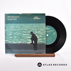 Mike Oldfield Moonlight Shadow 7" Vinyl Record - Front Cover & Record