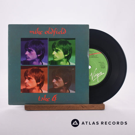 Mike Oldfield Take 4 7" Vinyl Record - Front Cover & Record