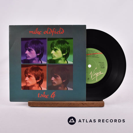 Mike Oldfield Take 4 7" Vinyl Record - Front Cover & Record