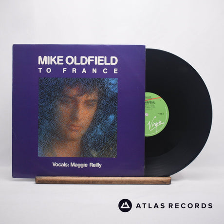 Mike Oldfield To France 12" Vinyl Record - Front Cover & Record