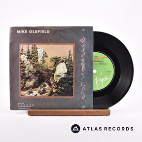 Mike Oldfield Wonderful Land 7" Vinyl Record - Front Cover & Record