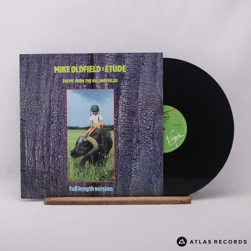 Mike Oldfield Étude 12" Vinyl Record - Front Cover & Record