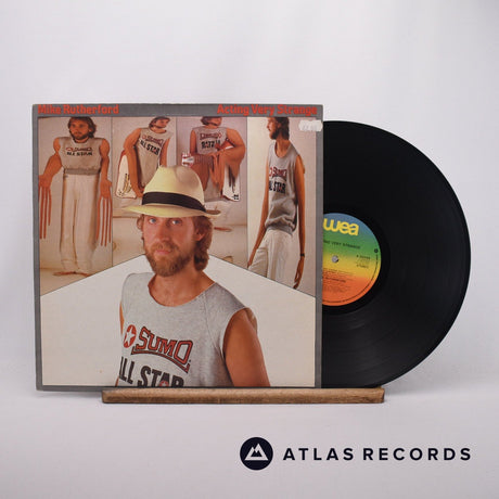 Mike Rutherford Acting Very Strange LP Vinyl Record - Front Cover & Record