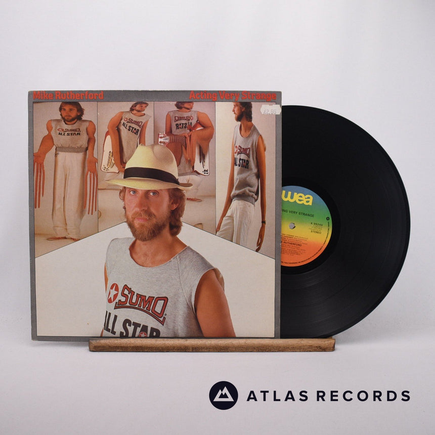 Mike Rutherford Acting Very Strange LP Vinyl Record - Front Cover & Record
