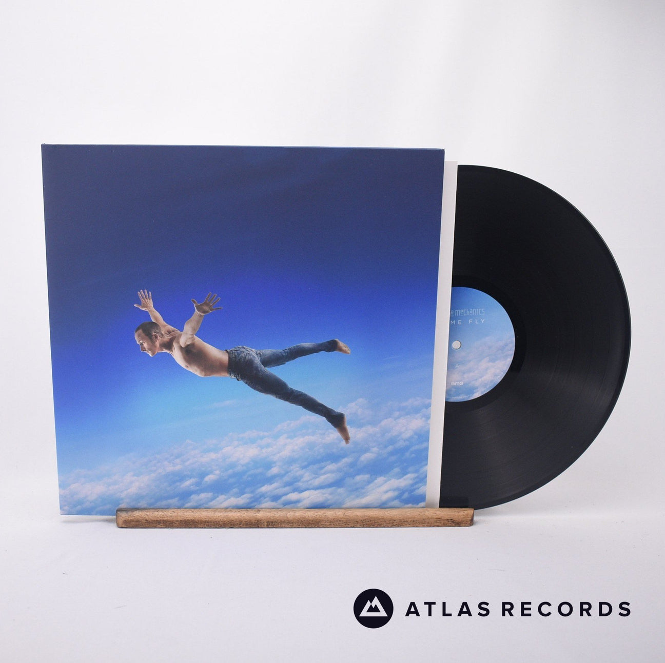 Mike & The Mechanics Let Me Fly LP Vinyl Record - Front Cover & Record