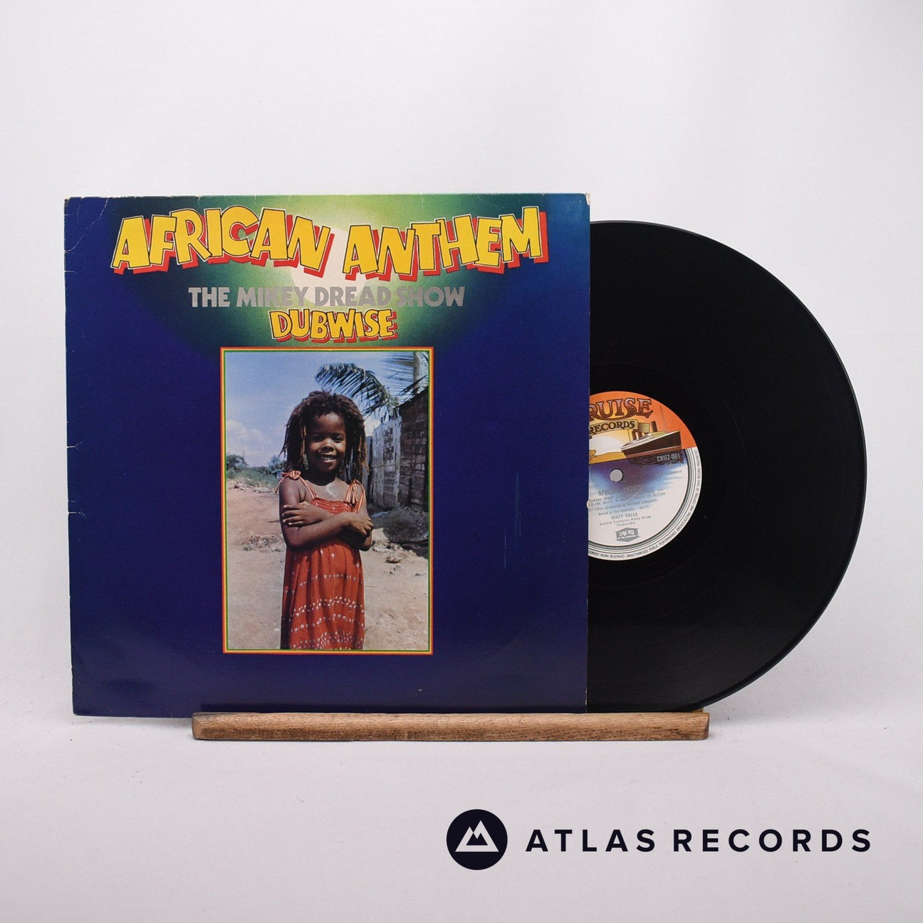 Mikey Dread African Anthem LP Vinyl Record - Front Cover & Record