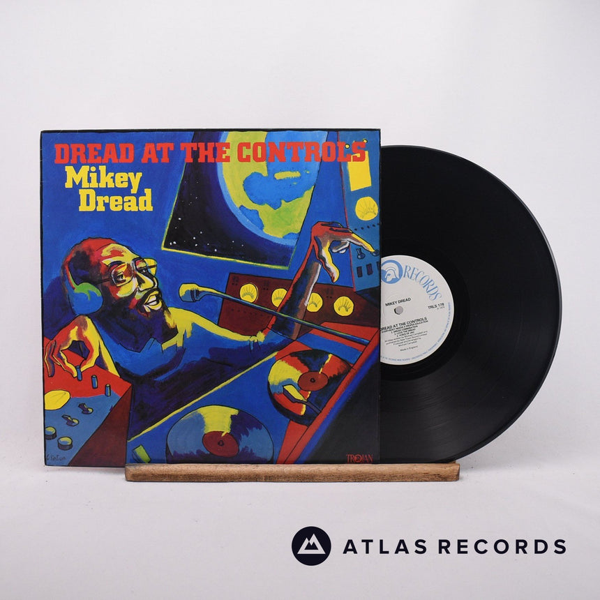 Mikey Dread Dread At The Controls LP Vinyl Record - Front Cover & Record