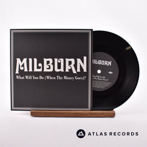 Milburn What Will You Do 7" Vinyl Record - Front Cover & Record