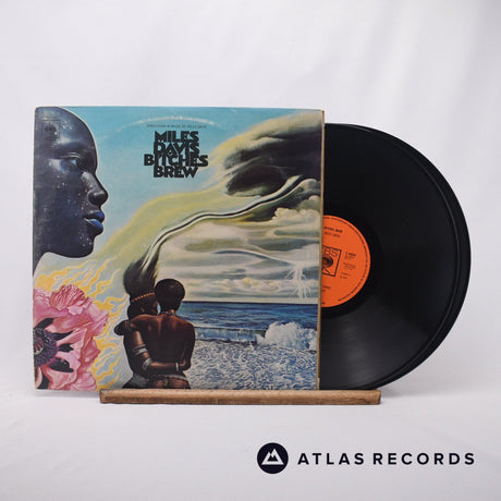 Miles Davis Bitches Brew Double LP Vinyl Record - Front Cover & Record