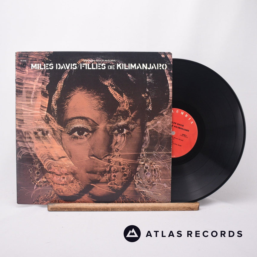 Miles Davis Filles De Kilimanjaro LP Vinyl Record - Front Cover & Record