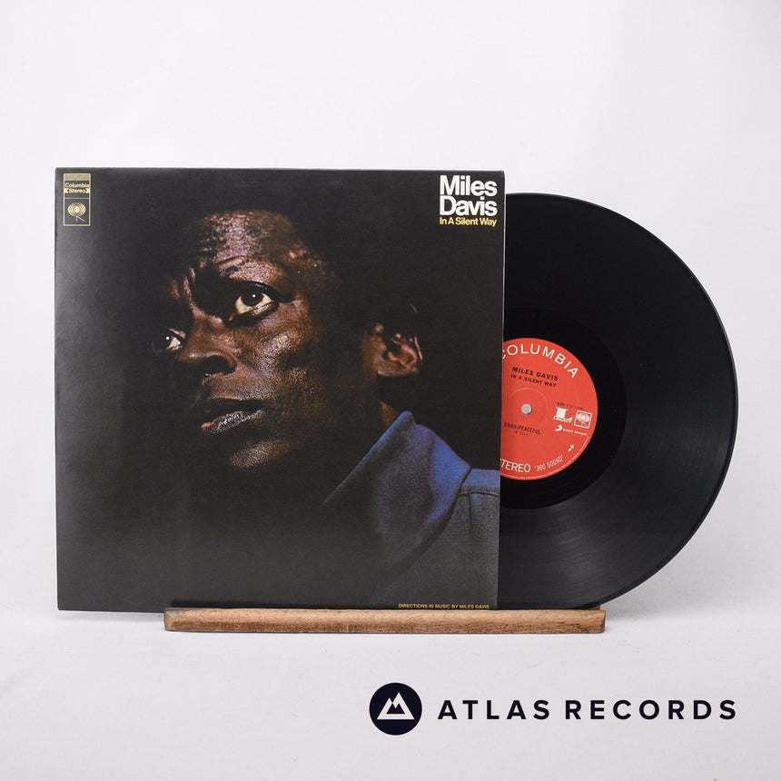 Miles Davis In A Silent Way LP Vinyl Record - Front Cover & Record