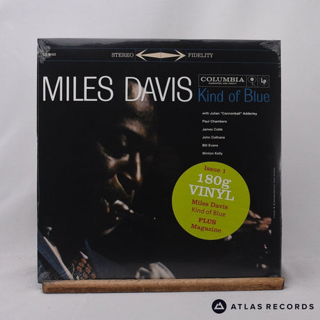 Miles Davis Kind Of Blue LP Vinyl Record - Front Cover & Record