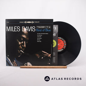 Miles Davis Kind Of Blue LP Vinyl Record - Front Cover & Record