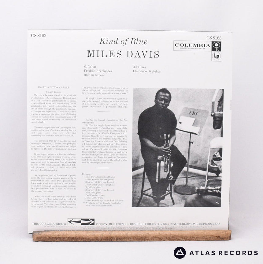 Miles Davis - Kind Of Blue - 180G Reissue LP Vinyl Record - EX/EX