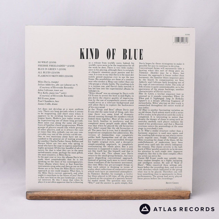 Miles Davis - Kind Of Blue - 180G LP Vinyl Record - EX/EX