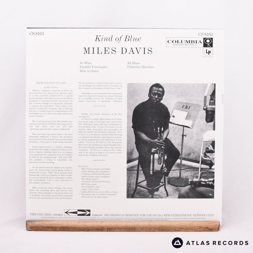Miles Davis - Kind Of Blue - 180G Booklet Reissue 2A 2B LP Vinyl Record - VG+/NM