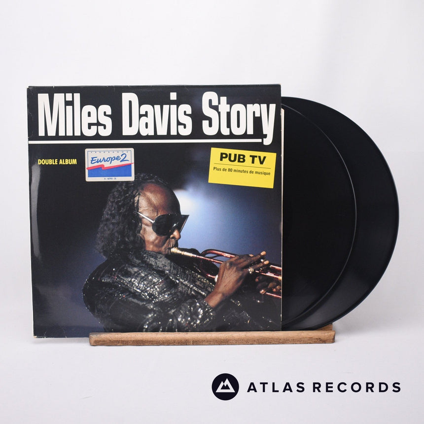 Miles Davis Miles Davis Story 2 x LP Vinyl Record - Front Cover & Record