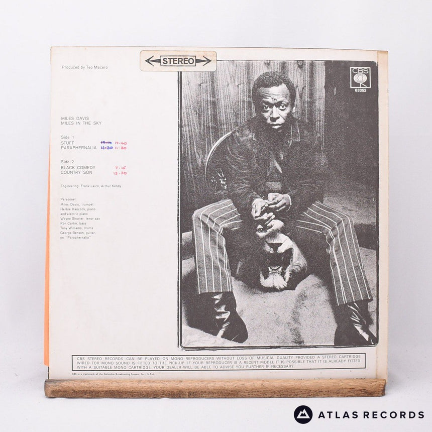 Miles Davis - Miles In The Sky - A1 B1 LP Vinyl Record - VG+/VG+