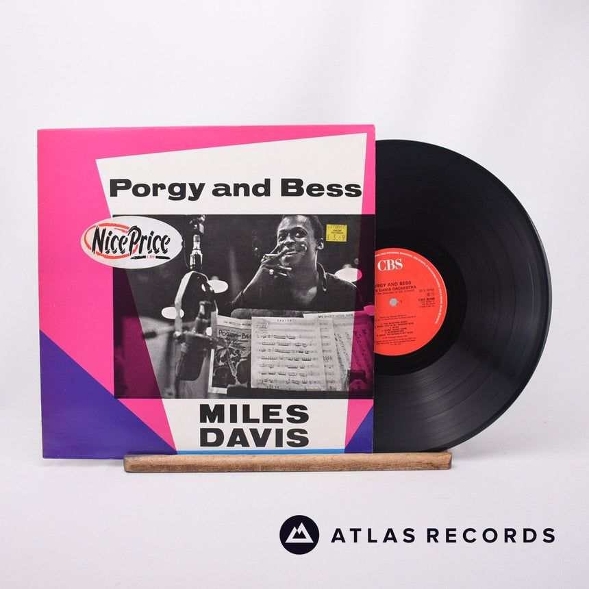 Miles Davis Porgy And Bess LP Vinyl Record - Front Cover & Record