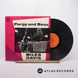Miles Davis Porgy And Bess LP Vinyl Record - Front Cover & Record