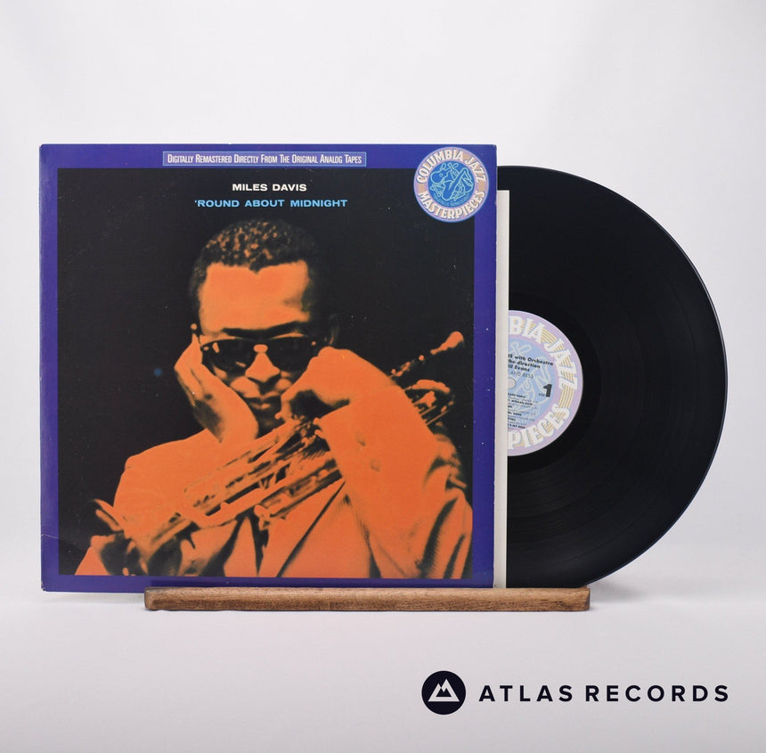 Miles Davis 'Round About Midnight LP Vinyl Record - Front Cover & Record