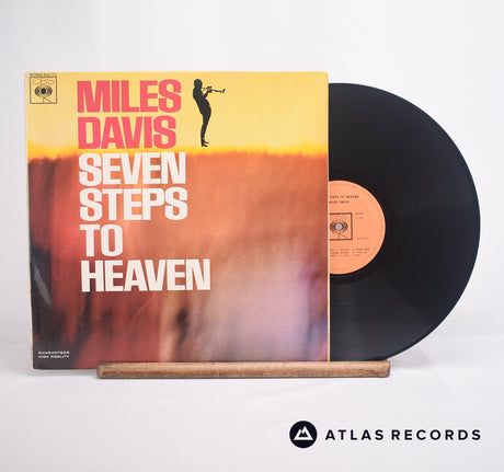 Miles Davis Seven Steps To Heaven LP Vinyl Record - Front Cover & Record