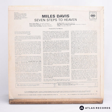 Miles Davis - Seven Steps To Heaven - Mono LP Vinyl Record - EX/EX