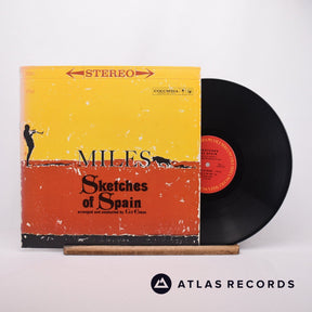Miles Davis Sketches Of Spain LP Vinyl Record - Front Cover & Record