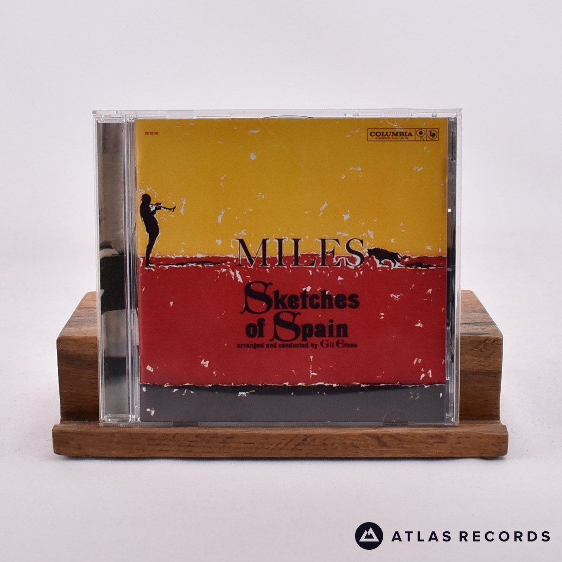 Miles Davis Sketches Of Spain CD Vinyl Record - Front Cover & Record