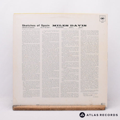 Miles Davis - Sketches Of Spain - Reissue LP Vinyl Record - EX/EX