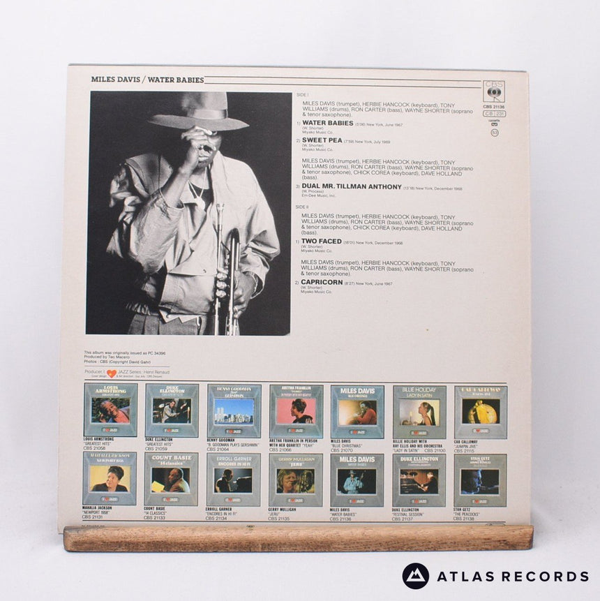 Miles Davis - Water Babies - Reissue LP Vinyl Record - EX/EX