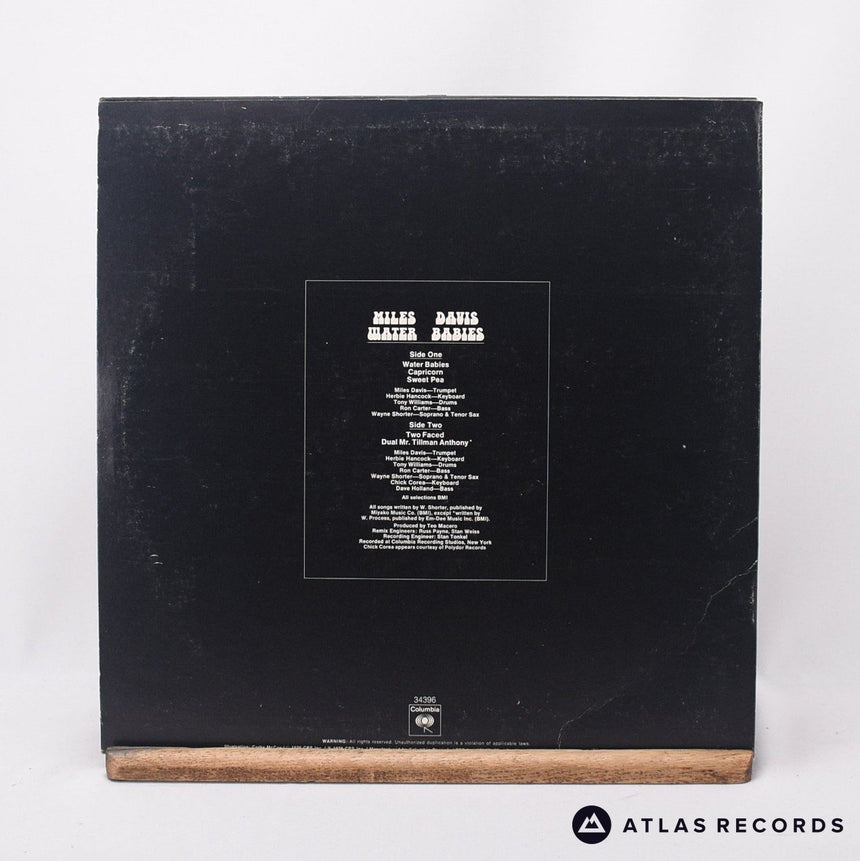 Miles Davis - Water Babies - Us LP Vinyl Record - VG+/VG+