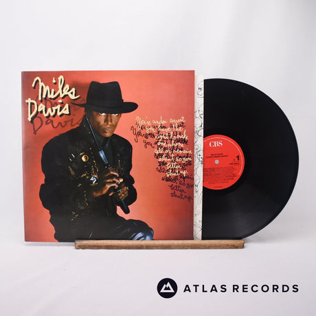 Miles Davis You're Under Arrest LP Vinyl Record - Front Cover & Record