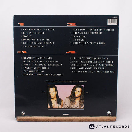 Milli Vanilli - 2 x 2 - Gatefold 2 x LP Vinyl Record - EX/VG+