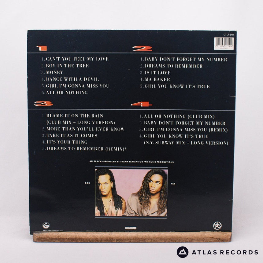 Milli Vanilli - 2 x 2 - Gatefold 2 x LP Vinyl Record - EX/VG+