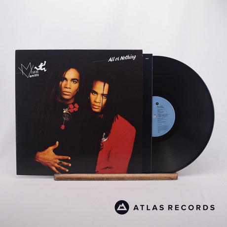 Milli Vanilli All Or Nothing LP Vinyl Record - Front Cover & Record