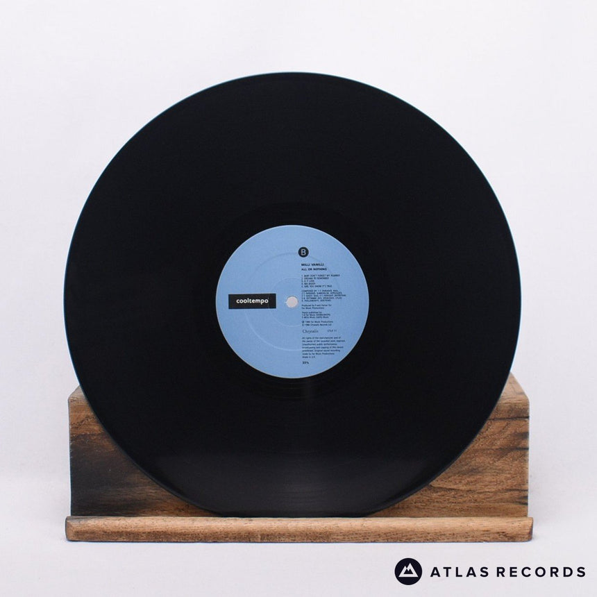 Milli Vanilli - All Or Nothing - A-1 B3 LP Vinyl Record - EX/EX