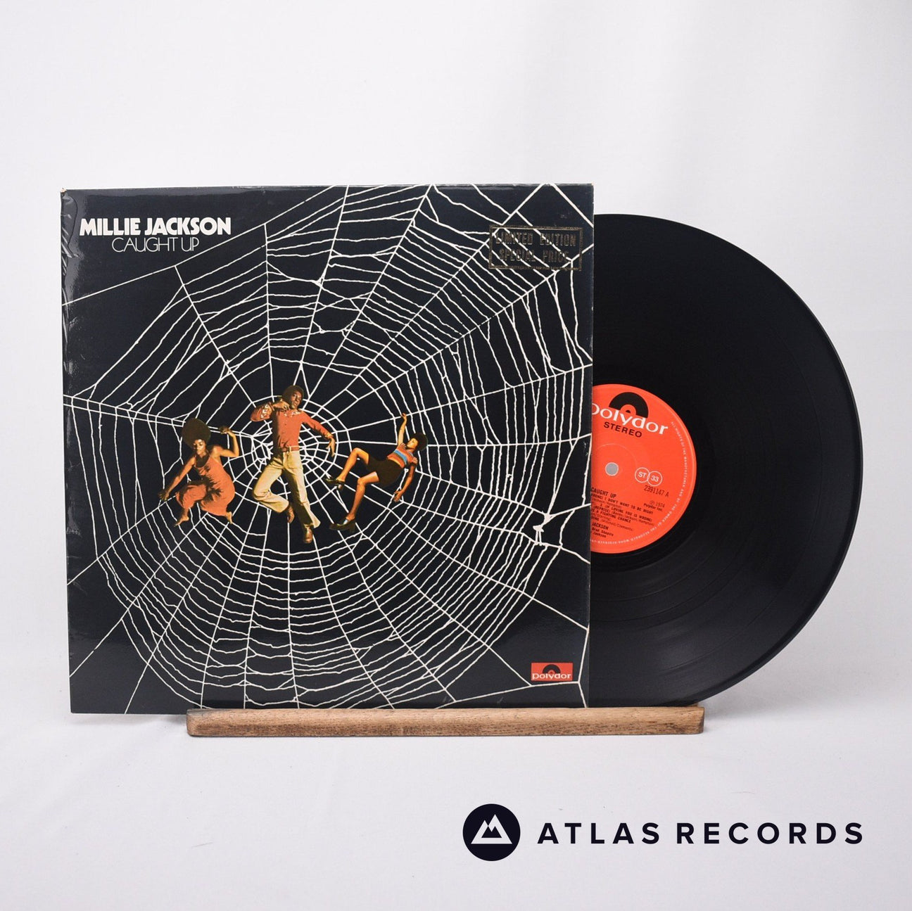 Millie Jackson Caught Up LP Vinyl Record - Front Cover & Record