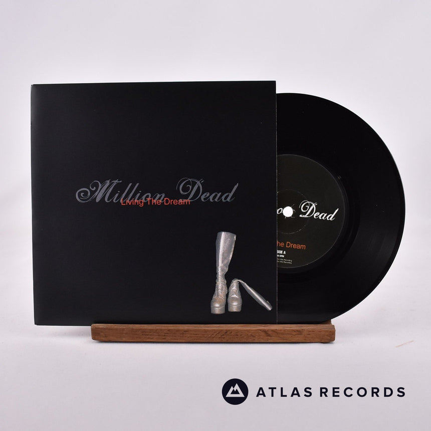 Million Dead Living The Dream 7" Vinyl Record - Front Cover & Record