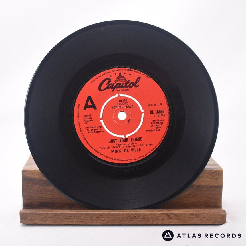 Mink DeVille - Just Your Friends - Promo 7" Vinyl Record - VG+/NM