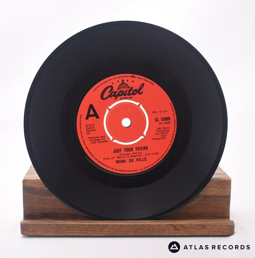 Mink DeVille - Just Your Friends - 7" Vinyl Record - VG+/EX